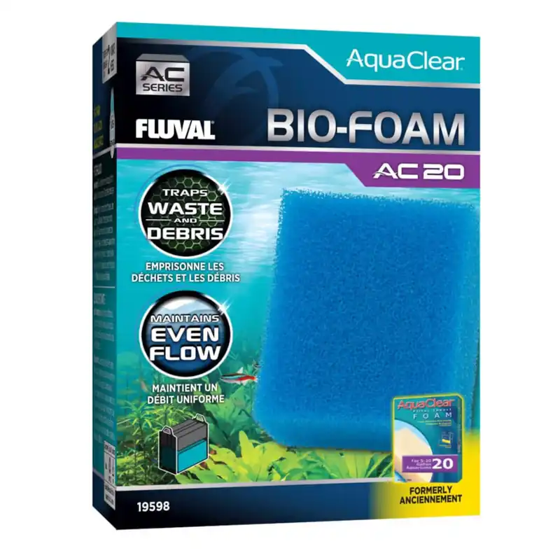 Fluval Bio-Foam für den AC20 AquaClear Hochleistungsfilter Abverkauf